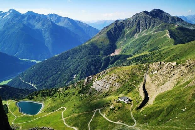 Klettersteig in den Hohen Tauern bei Kals